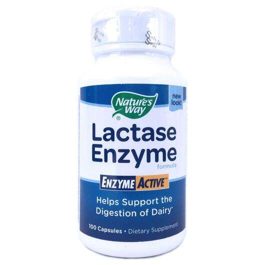 Main photo Nature's Way, Lactase Formula EnzymeActive, 100 Capsules