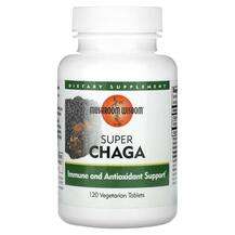Mushroom Wisdom, Super Chaga, Гриби Чага, 120 таблеток
