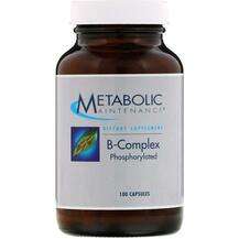 Metabolic Maintenance, B-Complex Phosphorylated, 100 Capsules