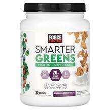Force Factor, Smarter Greens Protein + Superfoods Cinnamon Cru...