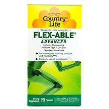 Country Life, Flex Able Advanced Includes Glucosamine Bioactiv...