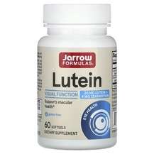 Jarrow Formulas, Lutein 20 mg, Лютеин 20 мг, 60 капсул