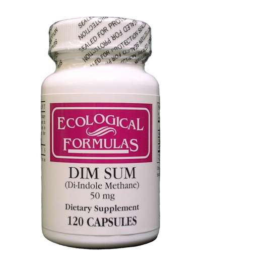 Основне фото товара Ecological Formulas, Dim Sum Di-Indole Methane 50 mg, Дііндолі...