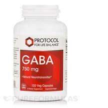 ГАМК GABA 750 mg Protocol for Life Balance