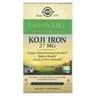 Фото товара Solgar, Железо, Fermented Koji Iron 27 mg, 30 капсул