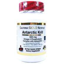 California Gold Nutrition, Antarctic Krill 500 mg, Олія Антарк...
