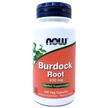 Фото товару Now, Burdock Root 430 mg, Корінь лопуха 430 мг, 100 капсул
