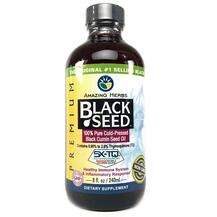 Amazing Herbs, Black Seed Oil 100% Cold-Pressed, 240 ml