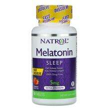 Natrol, Мелатонин, Melatonin Fast Dissolve Extra Strength Stra...
