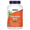 NOW, Корица Кора 600 мг, Cinnamon Bark 600 mg, 240 капсул