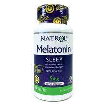 Natrol, Мелатонин, Melatonin Time Release Extra Strength 5 mg,...