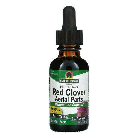 Основне фото товара Nature's Answer, Red Clover 2000 mg, Червона конюшина 2000 мг,...