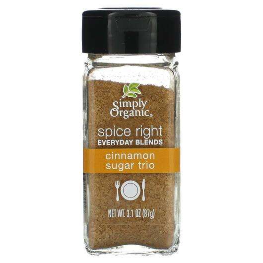 Основное фото товара Simply Organic, Специи, Spice Right Everyday Blends Cinnamon S...