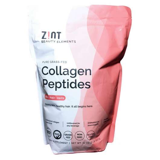 Основное фото товара Zint, Говяжий Коллаген 1 и 3 типов, Collagen Peptides, 907 гр