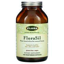 Flora, FloraSil, Кремній, 180 капсул