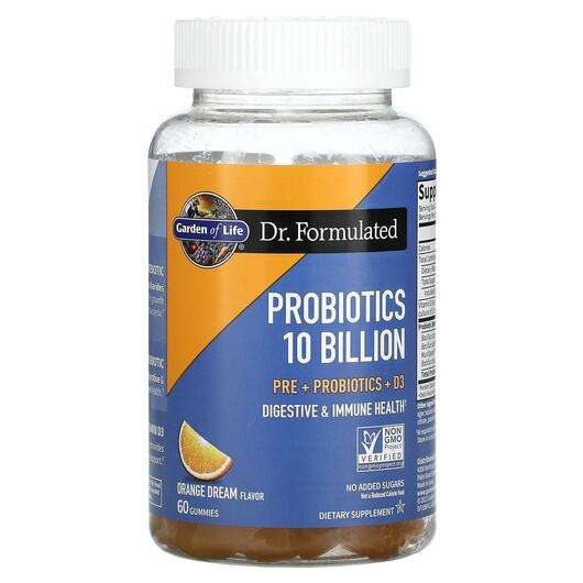 Основне фото товара Garden of Life, Probiotics Orange Dream 10 Billion, Пробіотики...