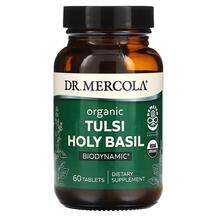 Dr Mercola, Organic Tulsi Holy Basil, 60 Tablets