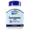 Фото товара 21st Century, Ликопин 25 мг, Lycopene 25 mg, 60 таблеток