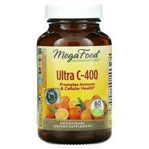 Mega Food, Витамин C, Ultra C-400, 60 таблеток