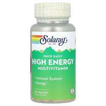 Solaray, Once Daily High Energy Multivitamin, 60 VegCaps