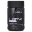 Фото товара Sports Research, B-комплекс, B-Complex Plant-Based, 60 капсул