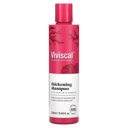 Основное фото товара Viviscal, Шампунь, Thickening Shampoo with Biotin & Keratin, 