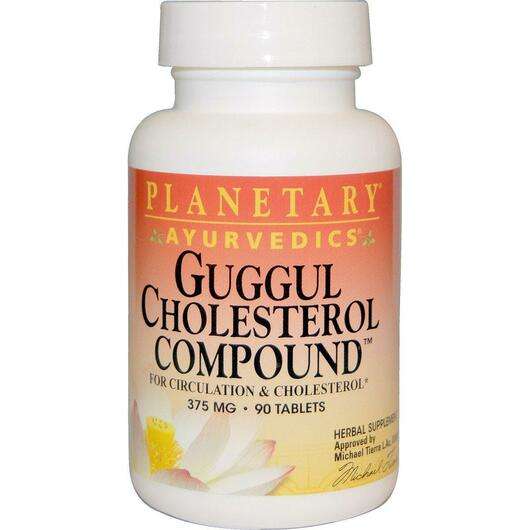 Основне фото товара Guggul Cholesterol Compound 375 mg, Підтримка рівню холестерин...
