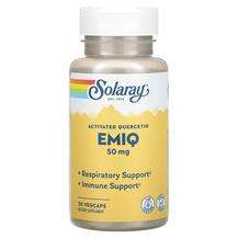 Solaray, Кверцетин, Activated Quercetin Emiq 50 mg, 30 капсул