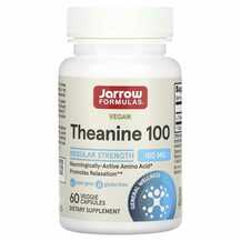 Jarrow Formulas, L-Теанин 100 мг, Theanine 100 mg, 60 капсул