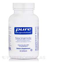 Pure Encapsulations, Ниацинамид, Niacinamide, 90 капсул