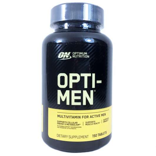 Основне фото товара Optimum Nutrition, Opti-Men, Вітаміни для чоловіків, 150 таблеток