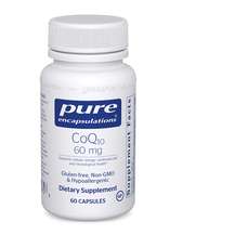 Коензим CoQ10 CoQ10 60 mg Pure Encapsulations 60 капсул