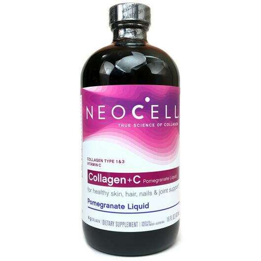 Основне фото товара Neocell, Collagen + C, Колаген з Вітаміном C, 473 мл