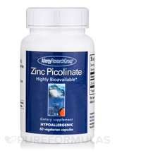 Allergy Research Group, Zinc Picolinate 25 mg, 60 Capsules