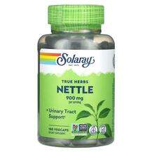 Solaray, True Herbs Nettle 900 mg 180 VegCaps, 450 mg per Capsule