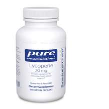 Pure Encapsulations, Ликопин, Lycopene 20 mg, 120 капсул