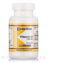 Вітамін E Токофероли Vitamin E 100 IU Kirkman 100 капсул