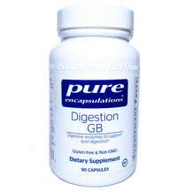 Pure Encapsulations, Digestion GB, Підтримка жовчного міхура, ...
