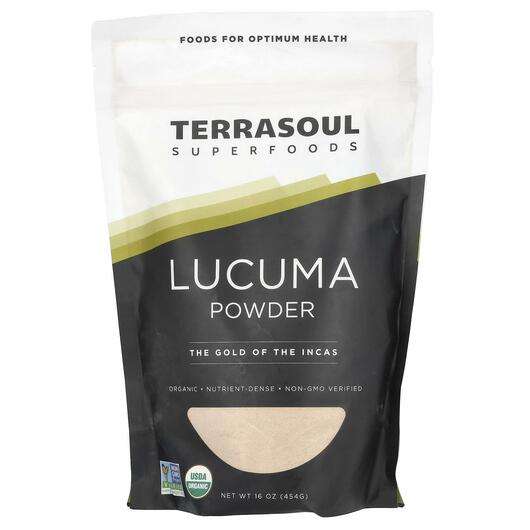 Основне фото товара Terrasoul Superfoods, Lucuma Powder, Лукума, 454 г