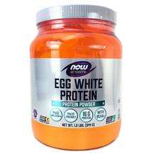 Now, Egg White Protein, Яєчний Протеїн, 544 г