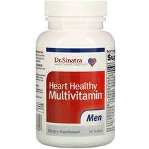 Dr. Sinatra, Heart Healthy Multivitamin Men, 90 Tablets