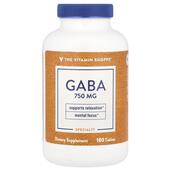 ГАМК GABA 750 mg TheVitaminShoppe 180 таблеток