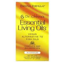 Dr. Ohhira's, Essential Living Oils, Риб'ячий жир та...