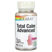 Solaray, Total Calm Advanced, Підтримка стресу, 60 капсул