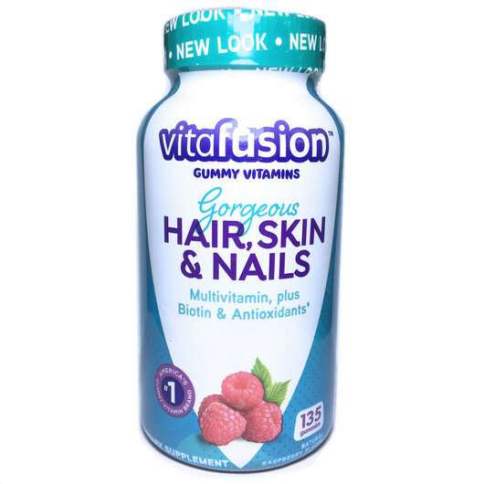 Основне фото товара VitaFusion, Gorgeous Hair Skin & Nails, Вітаміни для волос...