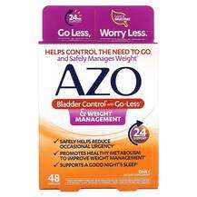 Azo, Bladder Control with Go-Less & Weight Management, 48 ...