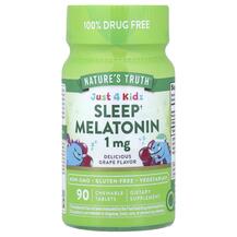 Мелатонін Just 4 Kidz Sleep Melatonin Delicious Grape 1 mg