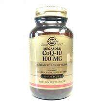 Solgar, CoQ 10 Megasorb 100 mg, Коензим Q10 100 мг, 90 капсул