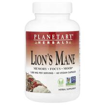 Гриби Левова Грива Lion's Mane 1000 mg Planetary Herbals Гриби Левова Грива Lion's Mane 1000 mg Planetary Herbals