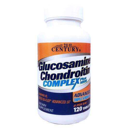 Основне фото товара 21st Century, Glucosamine Chondroitin Complex, Глюкозамін Хонд...